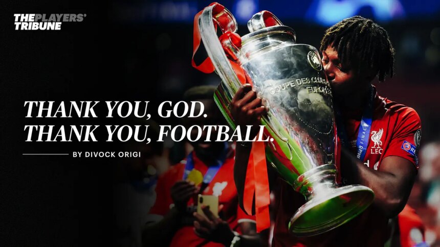 Gracias Dios y fútbol.