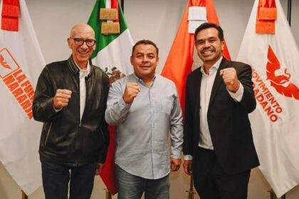 Dante y Máynez apoyan a Erubiel en su llegada a MC