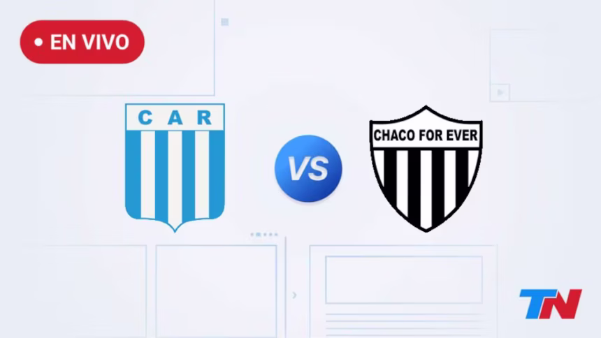 Racing vs Chaco F. E. en vivo por TV