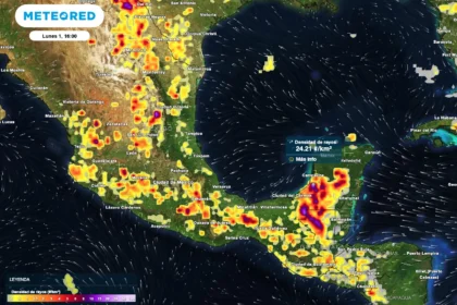 Tormenta severa y prolongada