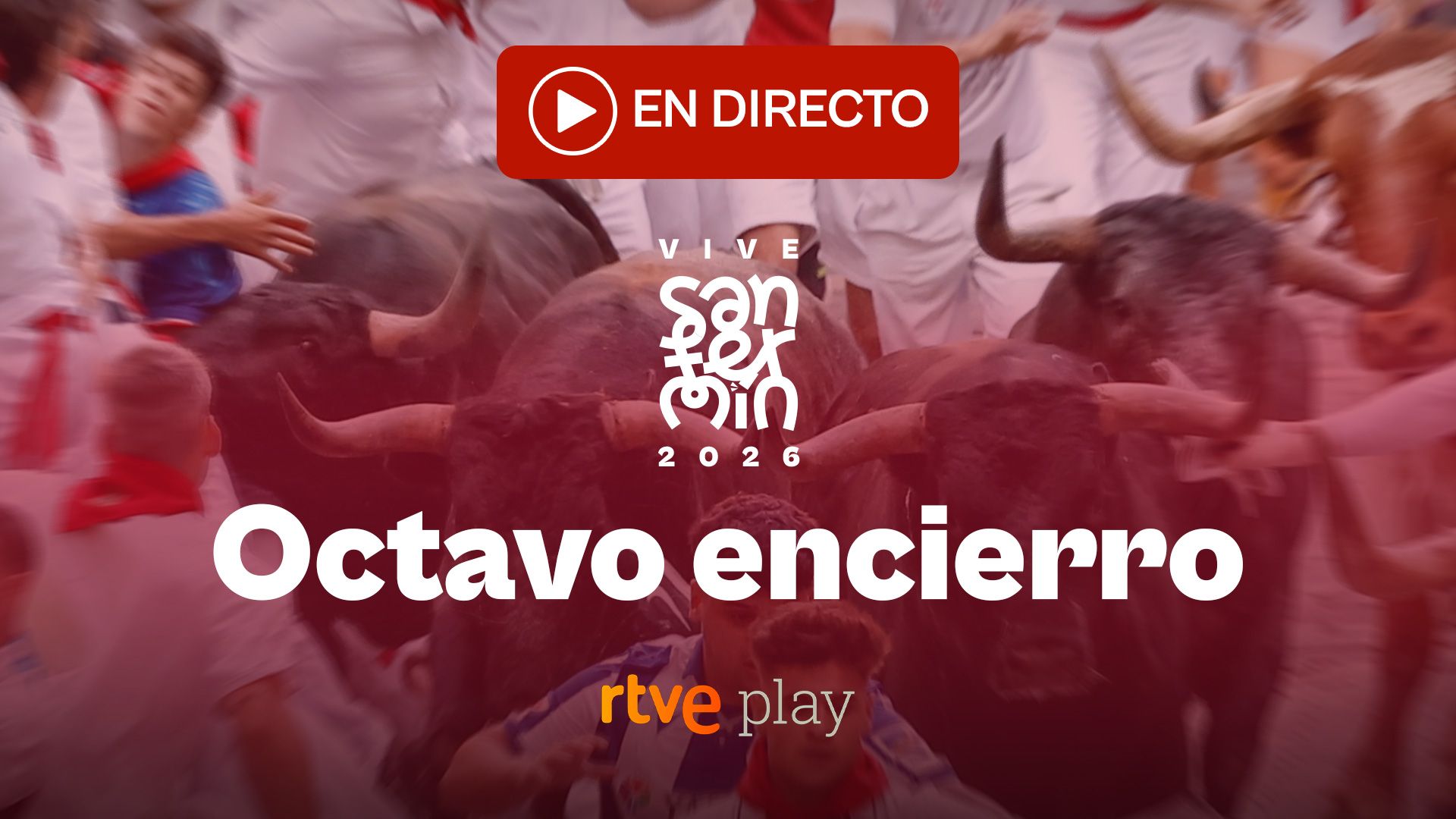 En directo octavo encierro de San Fermin 2026