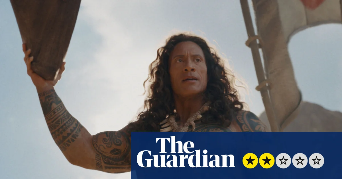 Critica de Moana el remake es aburrido y Johnson no destaca