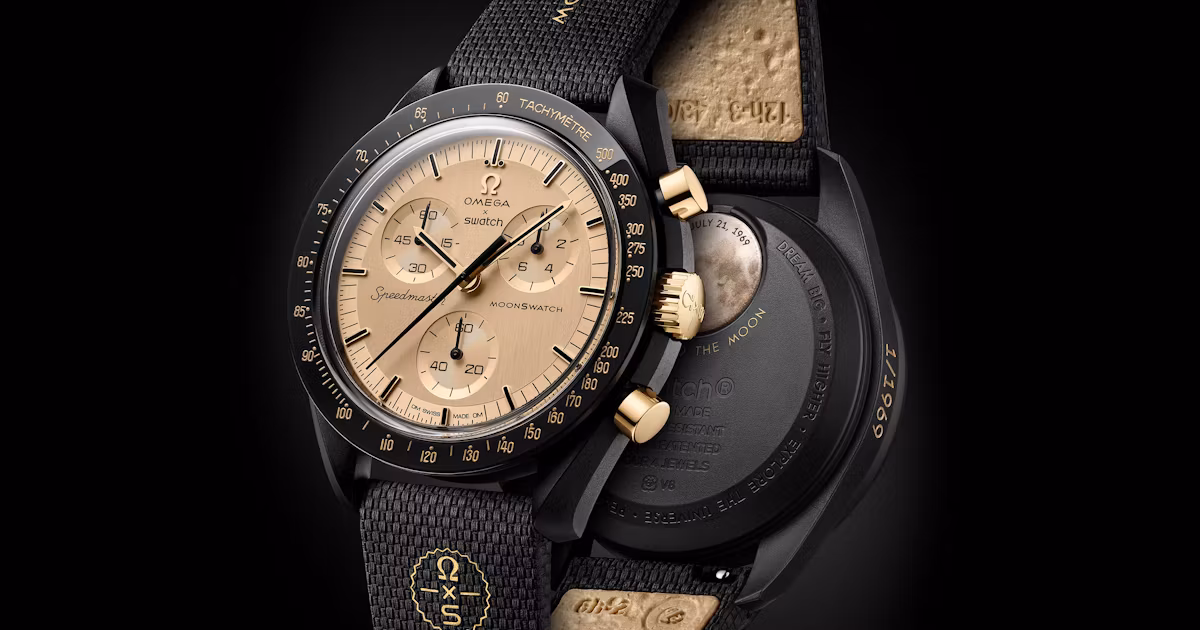 Presentamos el nuevo Swatch Mission To The Moon 1969 MoonSwatch