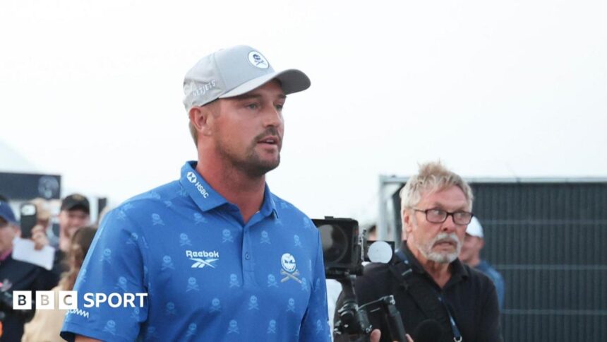 Open 2026: Bryson DeChambeau rechaza penalizacion en Royal Birkdale