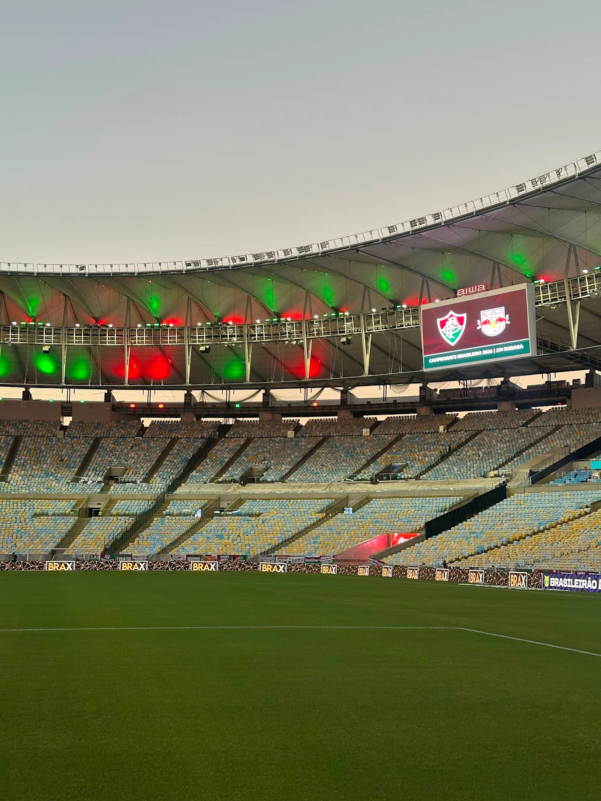 Alineaciones confirmadas de Fluminense y Bragantino para el Brasileirao