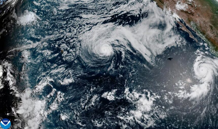 Huracan Genevieve: pronostico trayectoria y estados afectados en Mexico