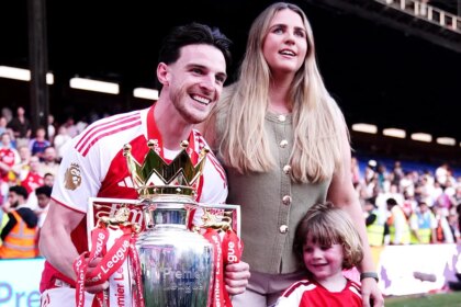 Declan Rice jugo para la seleccion de Irlanda en el pasado