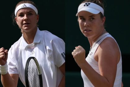 Estaban al borde de la eliminación y ya son finalistas de Wimbledon