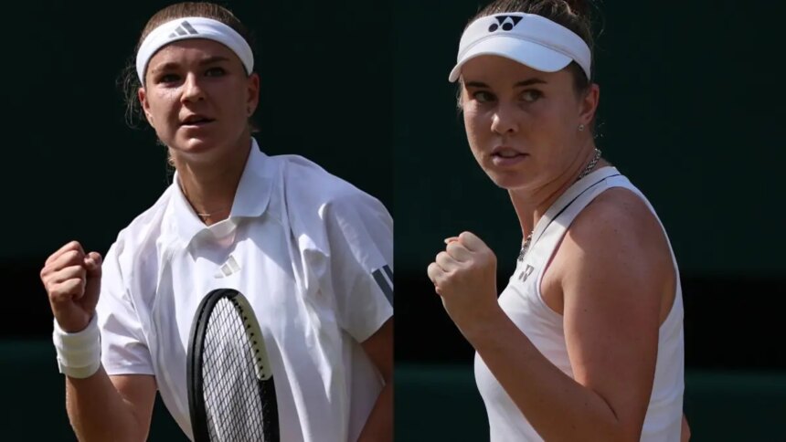 Estaban al borde de la eliminación y ya son finalistas de Wimbledon