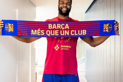 Josh Nebo aporta potencia al juego interior del Barcelona