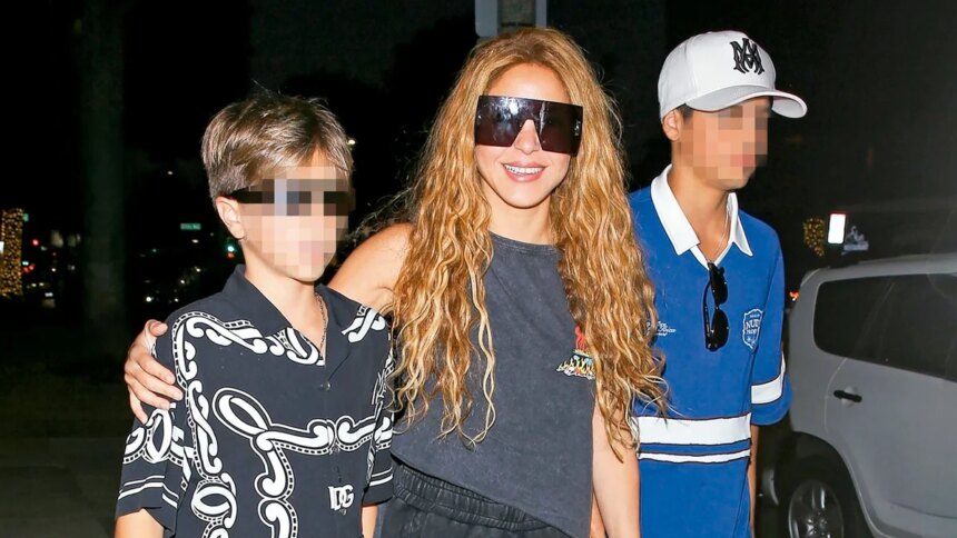 El radical cambio de estilo de los hijos de Shakira y Pique
