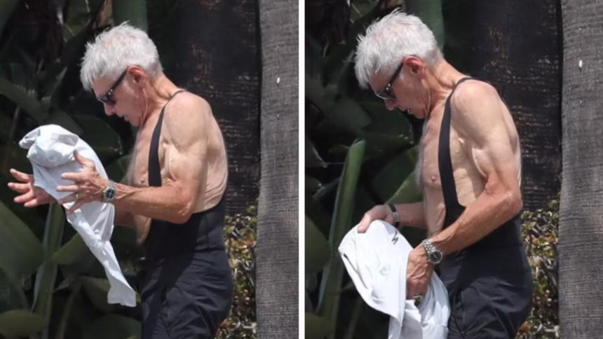 Actor de 83 años luce un físico espectacular al entrenar