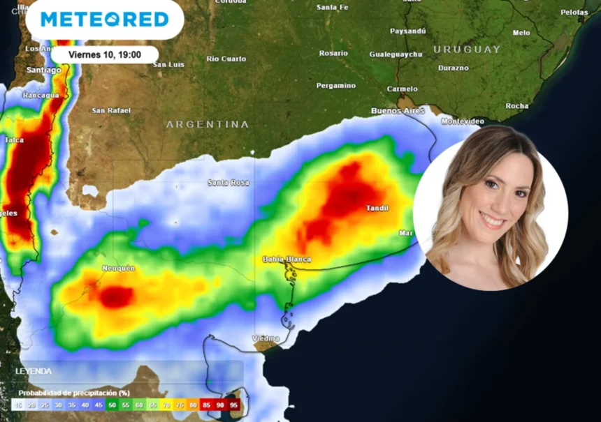 Alerta por mal tiempo y frío en Argentina por el fin de semana largo