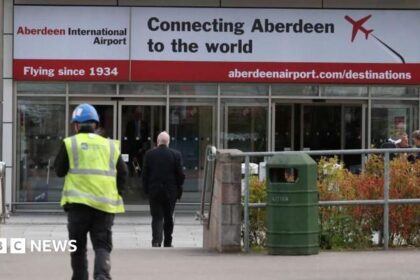 Se evita la huelga del personal de seguridad en el aeropuerto de Aberdeen