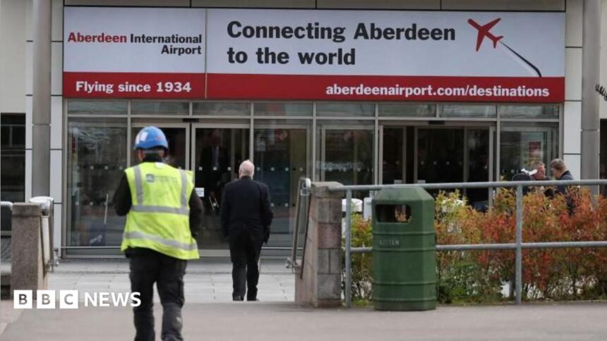 Se evita la huelga del personal de seguridad en el aeropuerto de Aberdeen