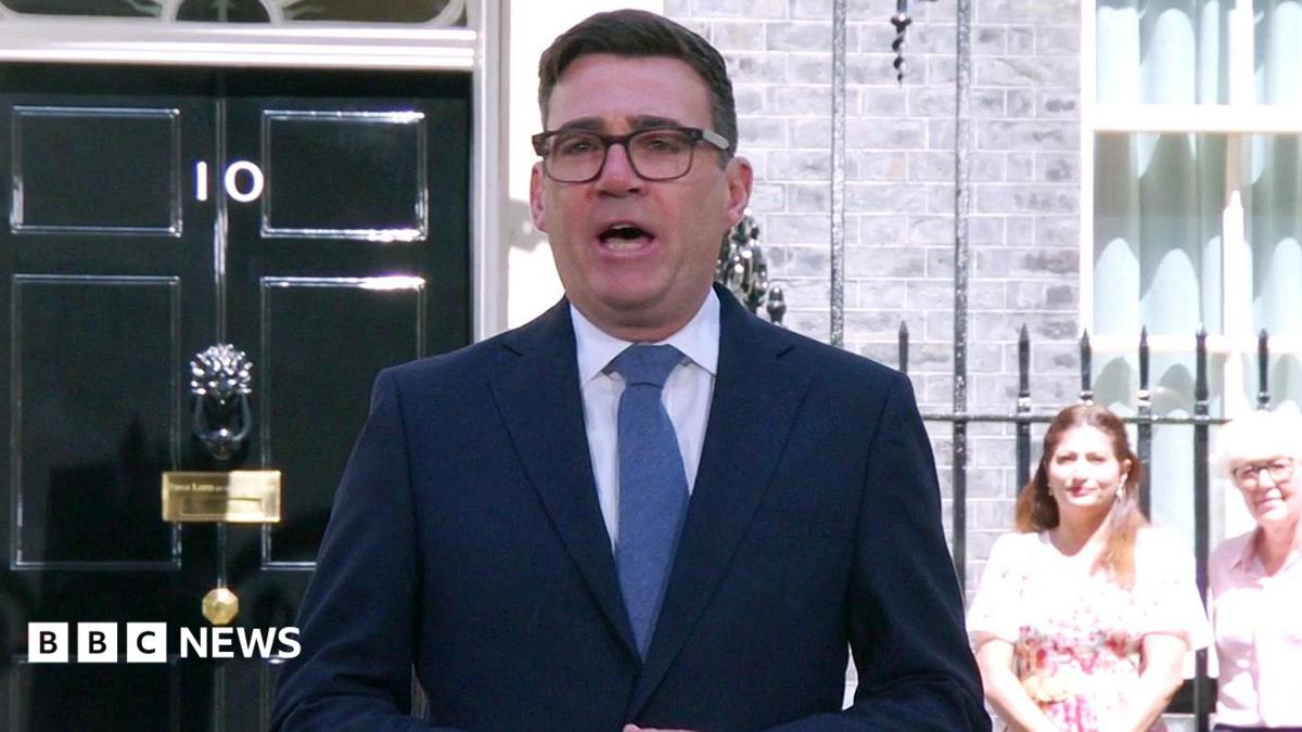 Andy Burnham promete apoyo ante la crisis al asumir como primer ministro