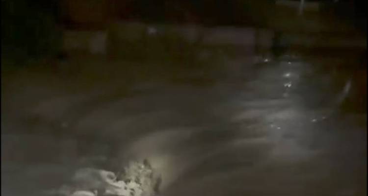 Alerta roja en Tierra Amarilla por fuertes lluvias en Atacama