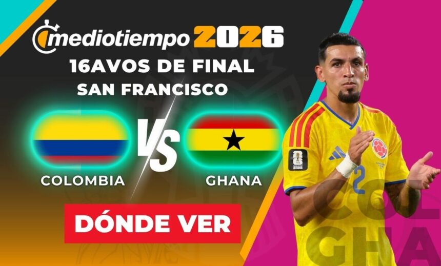 Colombia vs Ghana: horario y canales para ver los dieciseisavos
