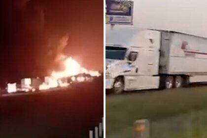 Explota pipa de gas en la carretera 57 y bloquea el paso ocho horas