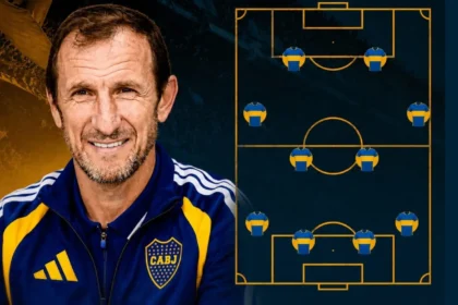 Posible alineacion de Boca ante Deportivo Riestra en el torneo