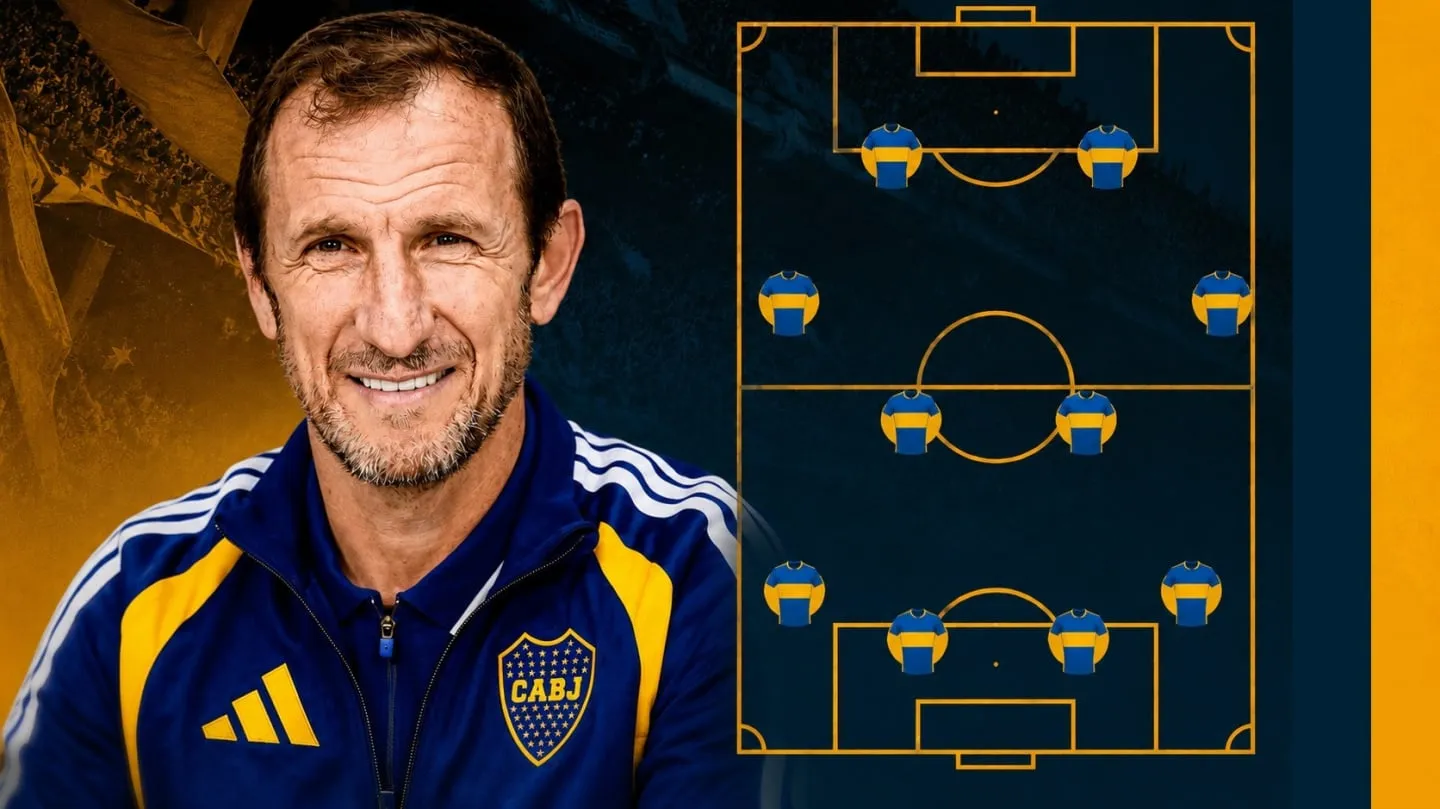 Posible alineacion de Boca ante Deportivo Riestra en el torneo