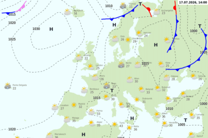 El tiempo este viernes 17 de julio: tormentas y sol disperso