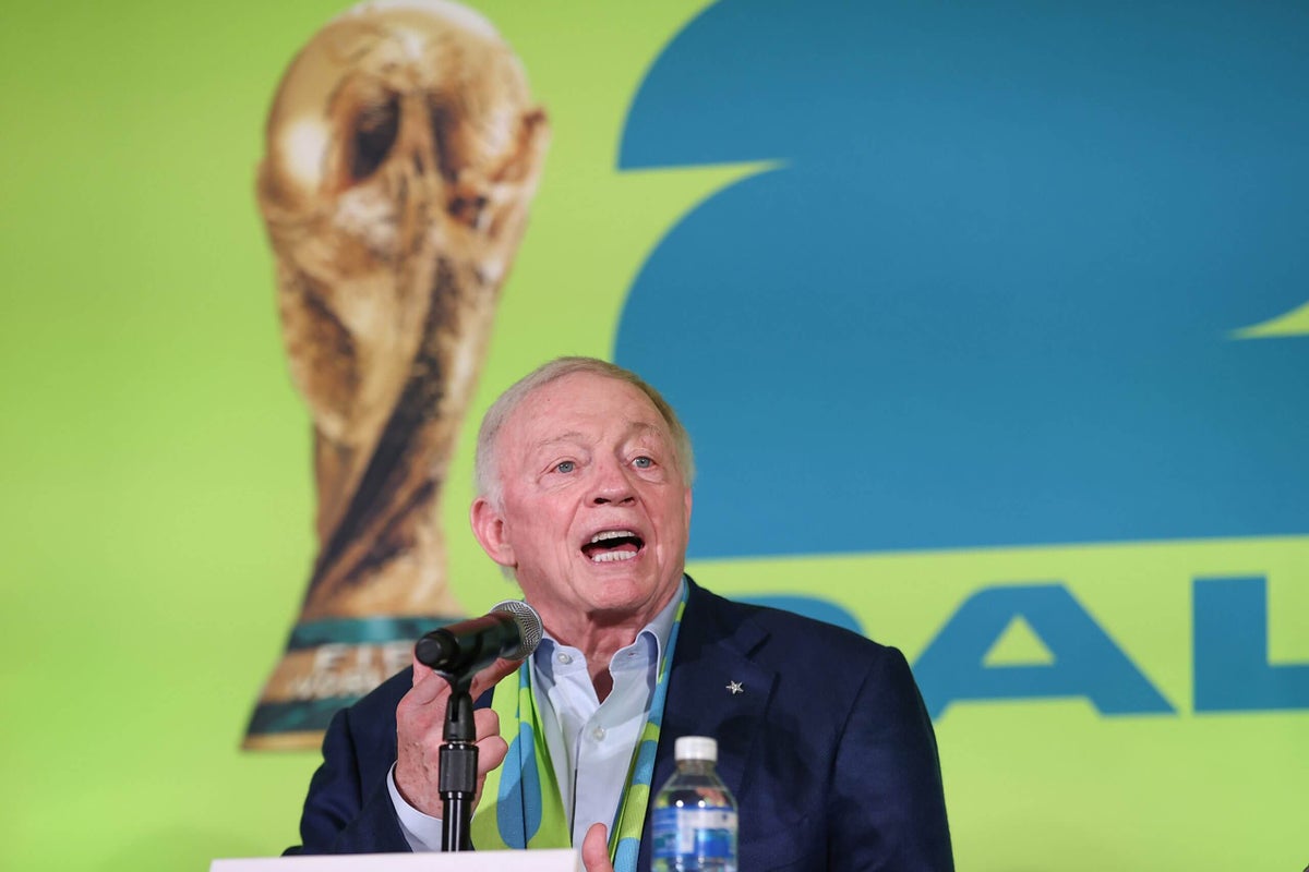 El dueño de los Cowboys cede su estadio para la élite de la FIFA