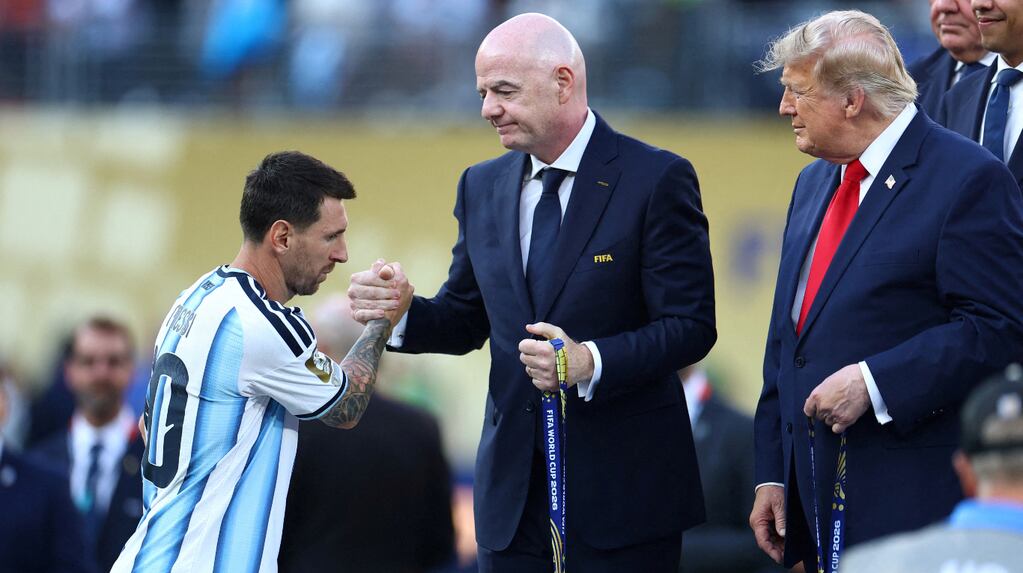 El mensaje de Gianni Infantino tras el triunfo de Argentina