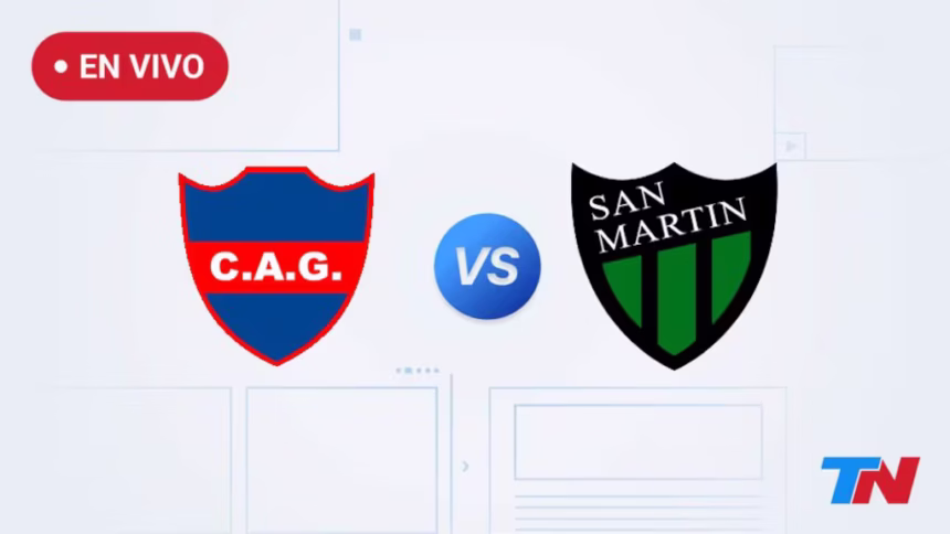 Guemes vs San Martin SJ en vivo por la Primera Nacional: TV y minuto a minuto