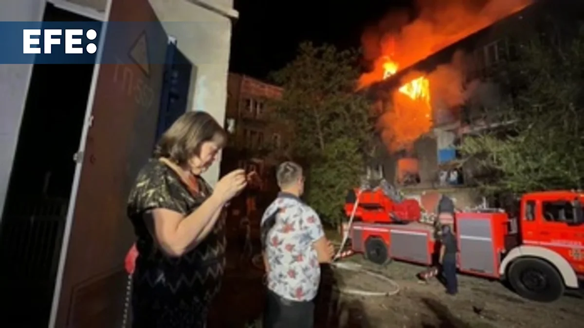Rusia lanza masivo ataque con 134 drones y tres misiles a Ucrania