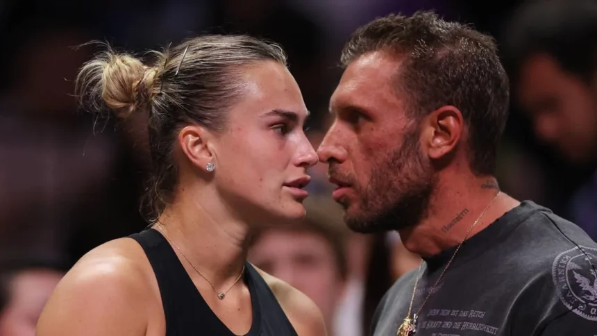 Aryna Sabalenka y Georgios Frangulis unidos tras dos tragedias