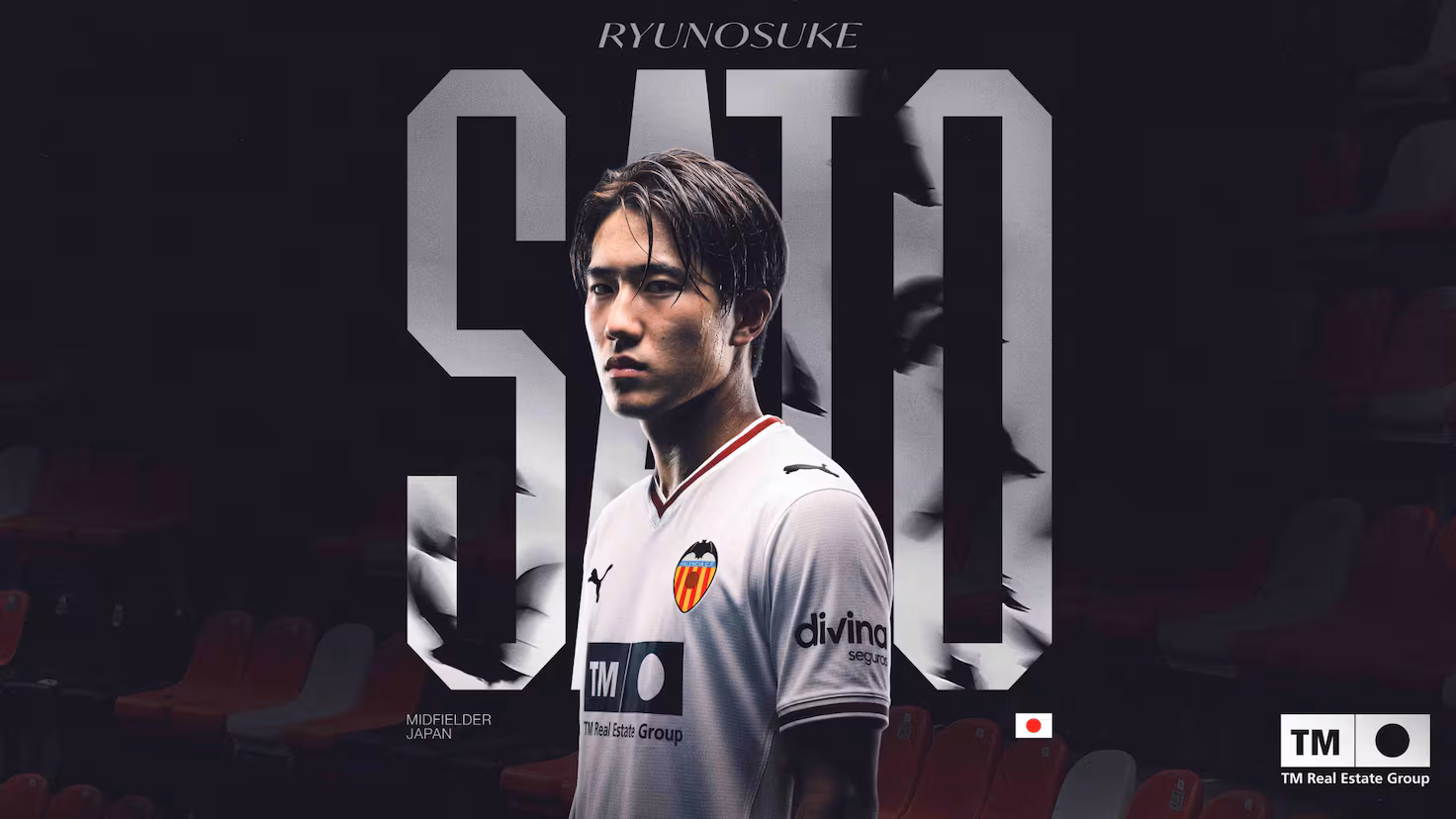 Sato se convierte en el primer jugador japonés del Valencia