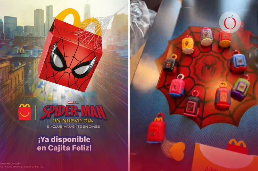 Cajita Feliz de Spiderman: precios y detalles de los llaveros