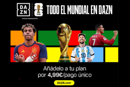 Disfruta el resto del Mundial en DAZN por menos de 5 euros