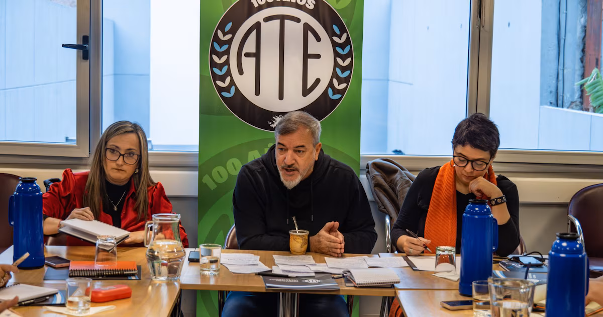 ATE convoca a paro y marcha al Ministerio de Economía el 3 de agosto