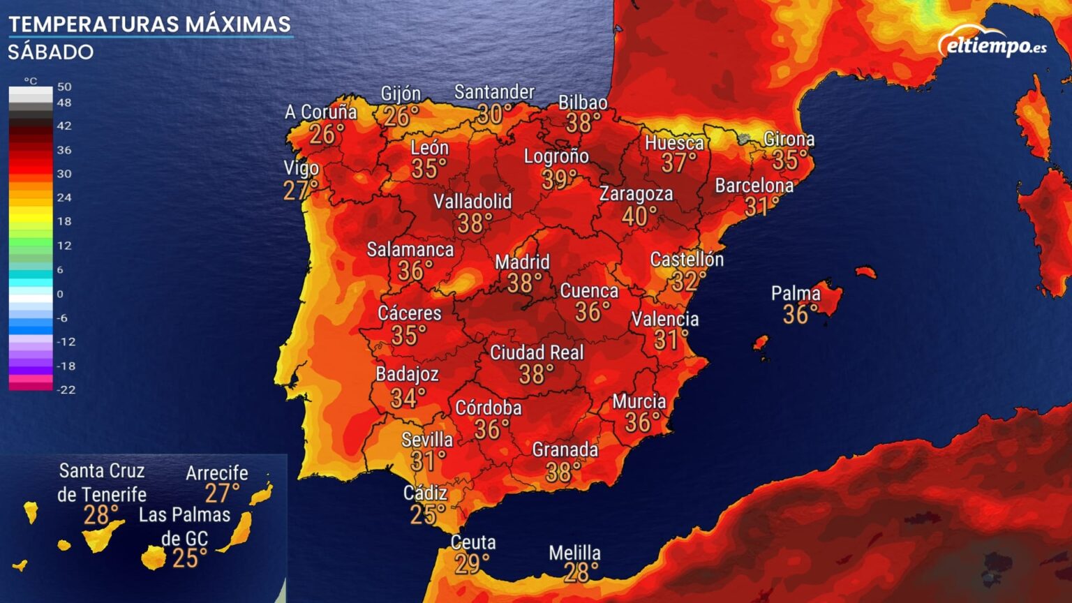 Ola de calor persistente mantiene temperaturas extremas este fin de semana