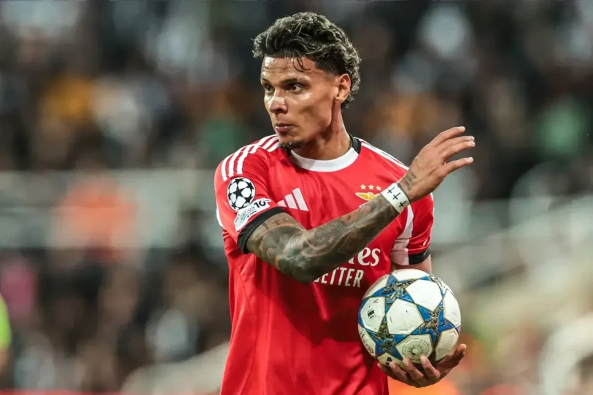 Everton busca a mediocampista del Benfica y Napoli lleva ventaja