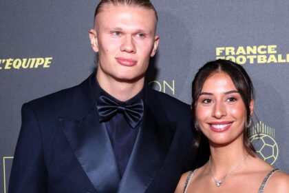El romance de Erling Haaland con su novia modelo
