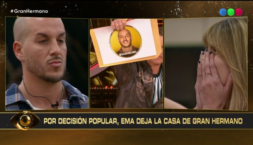 Emanuel Di Gioia eliminado de Gran Hermano tras perder con Solange