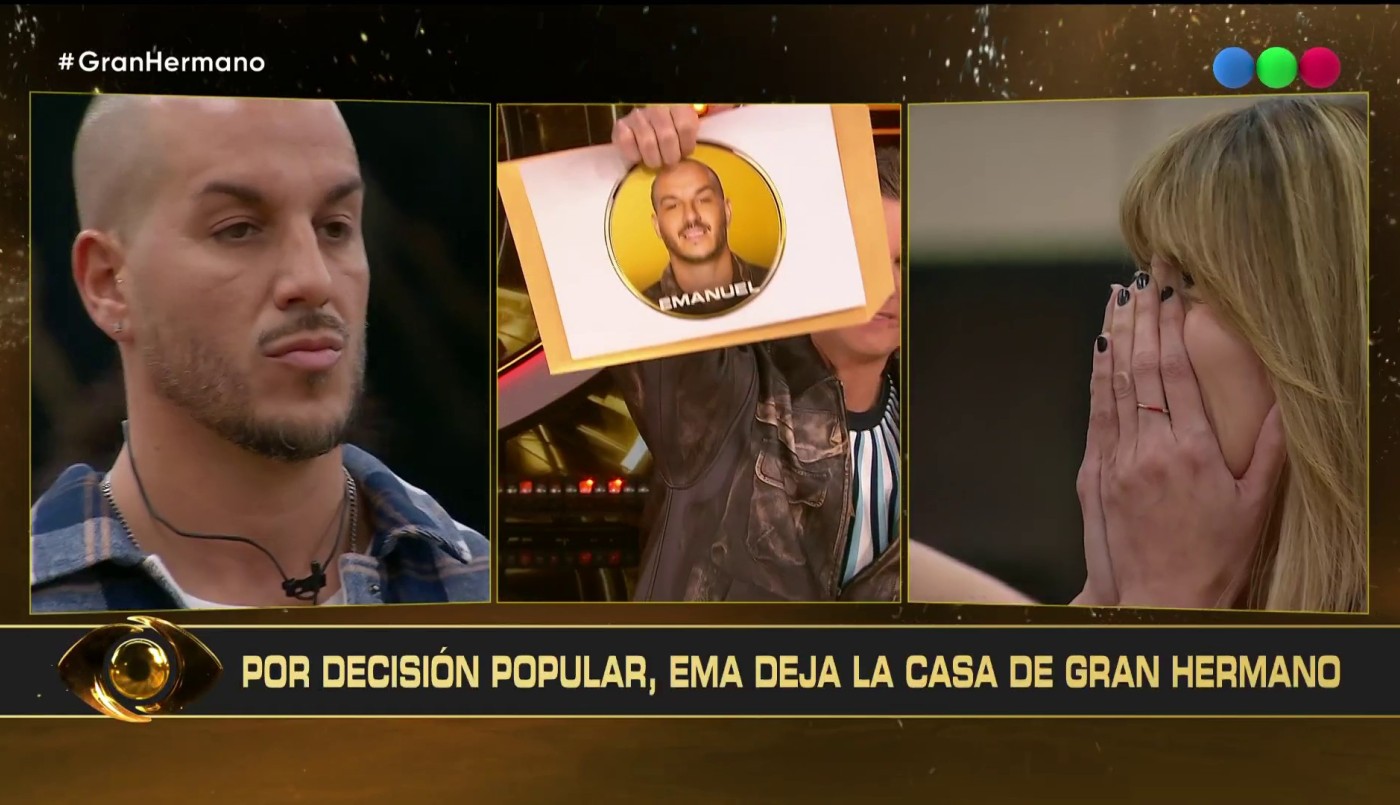 Emanuel Di Gioia eliminado de Gran Hermano tras perder con Solange