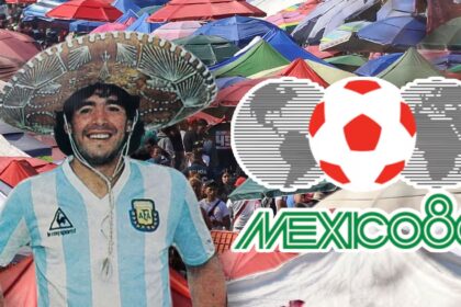 Cuando Argentina vistio camisetas de Tepito en el Mundial de 1986