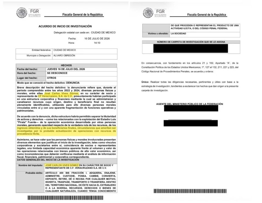 Sospechas de lavado de dinero en la Federacion Mexicana de Futbol