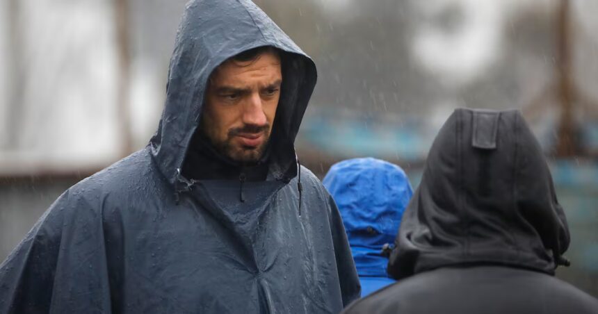 Alcalde Vodanovic revisa canal Santa Marta ante lluvias intensas