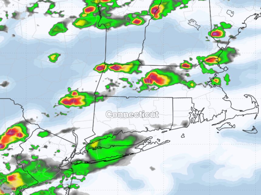 Jueves húmedo en CT con probabilidad de tormentas antes del fin de semana