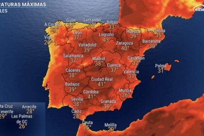 Vuelve el calor extremo con temperaturas superiores a 40 grados