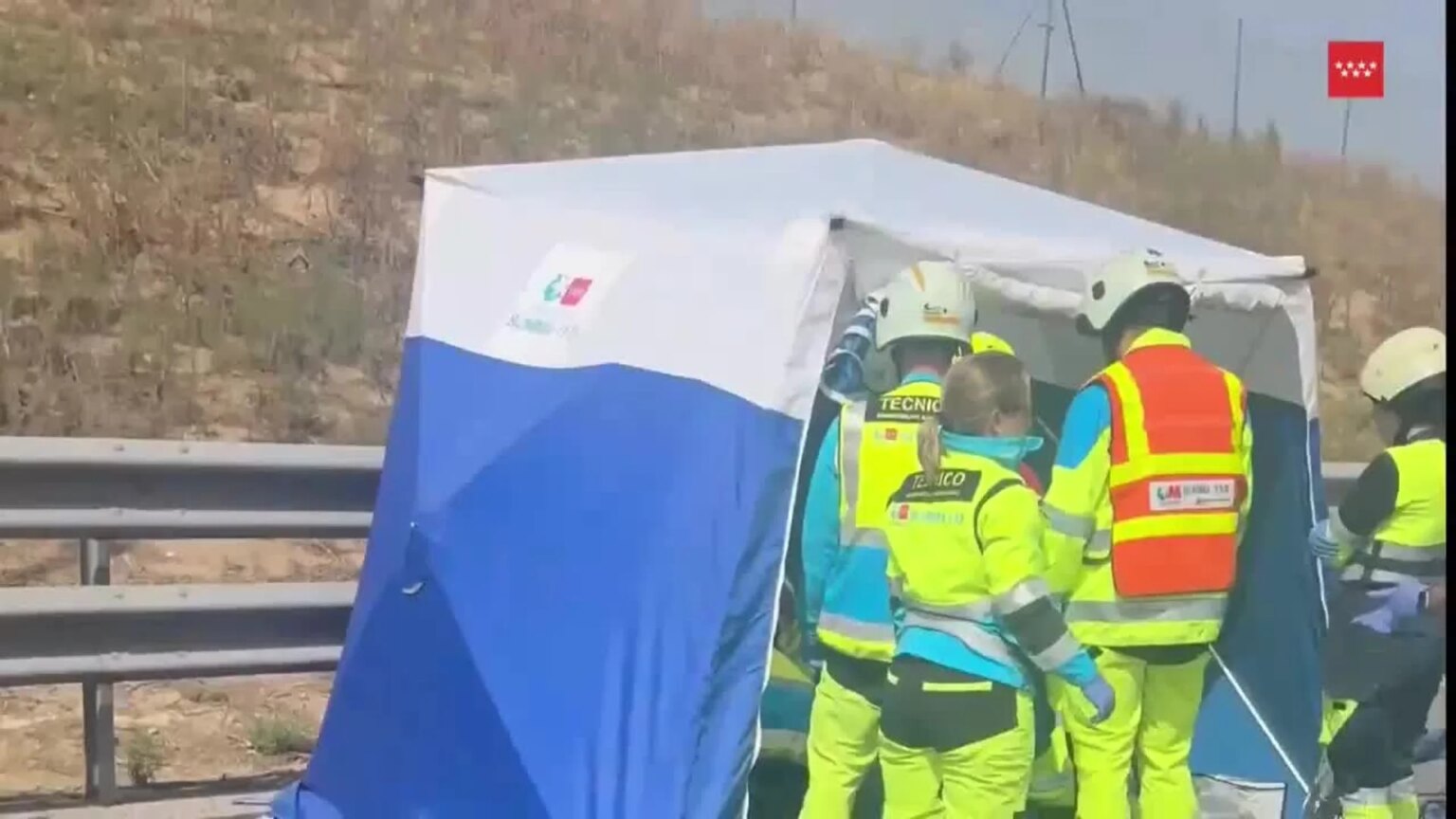 Fallece un motorista tras colisionar con un coche en Leganes