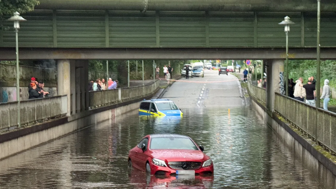 Alerta en Alemania por tormentas extremas y calor intenso