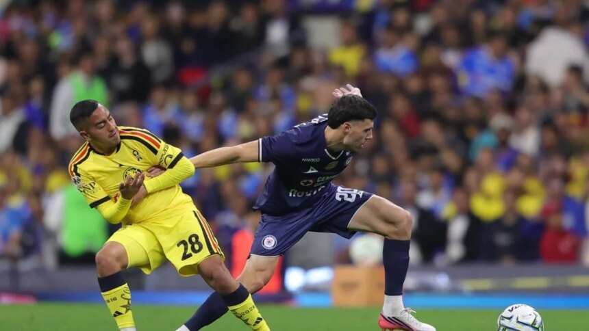 Cruz Azul vence 4-3 al América, fin racha invicta