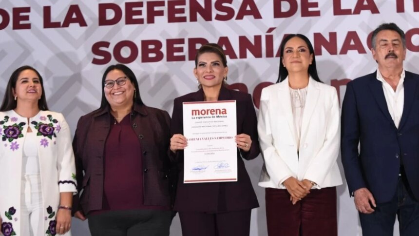 Morena: Valles lidera equipo en Sonora