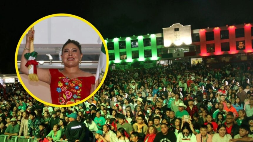 Paz encabeza Grito masivo en Iztacalco.